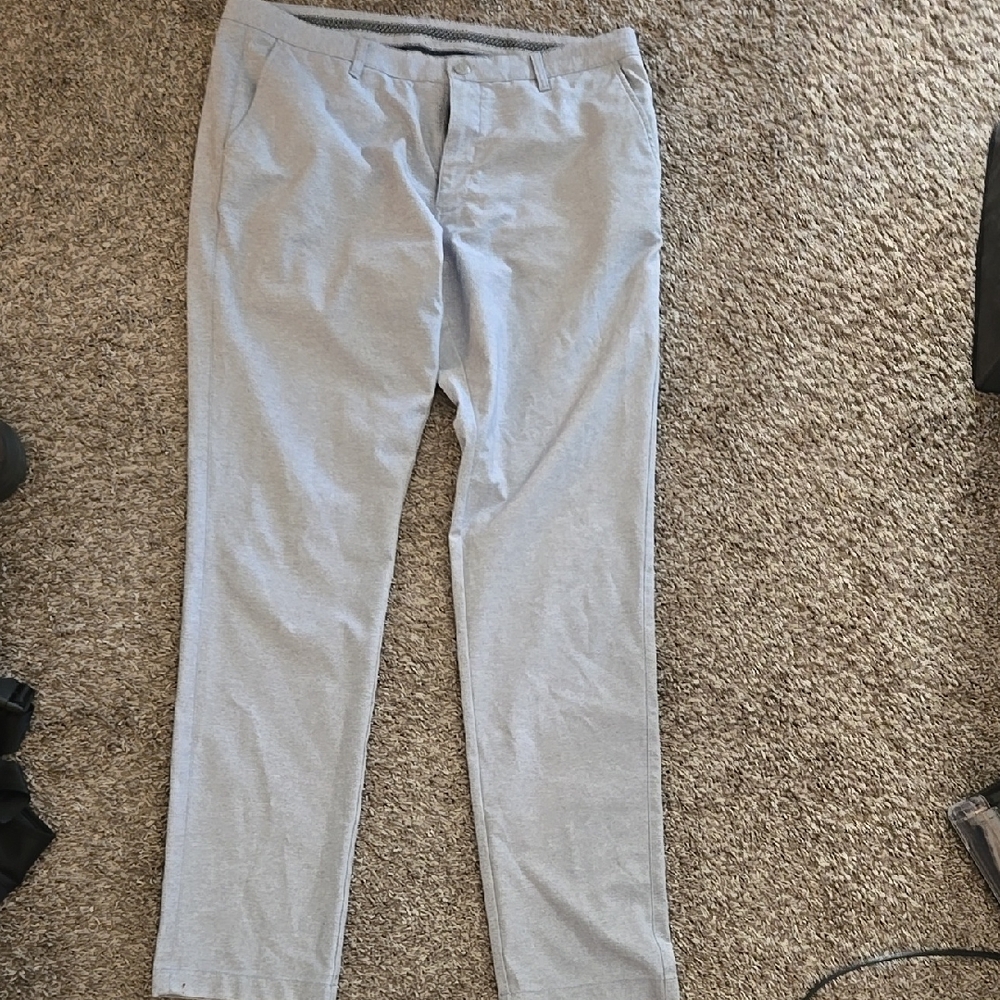 Bonobos Light Gray Chinos 38x36 TALL